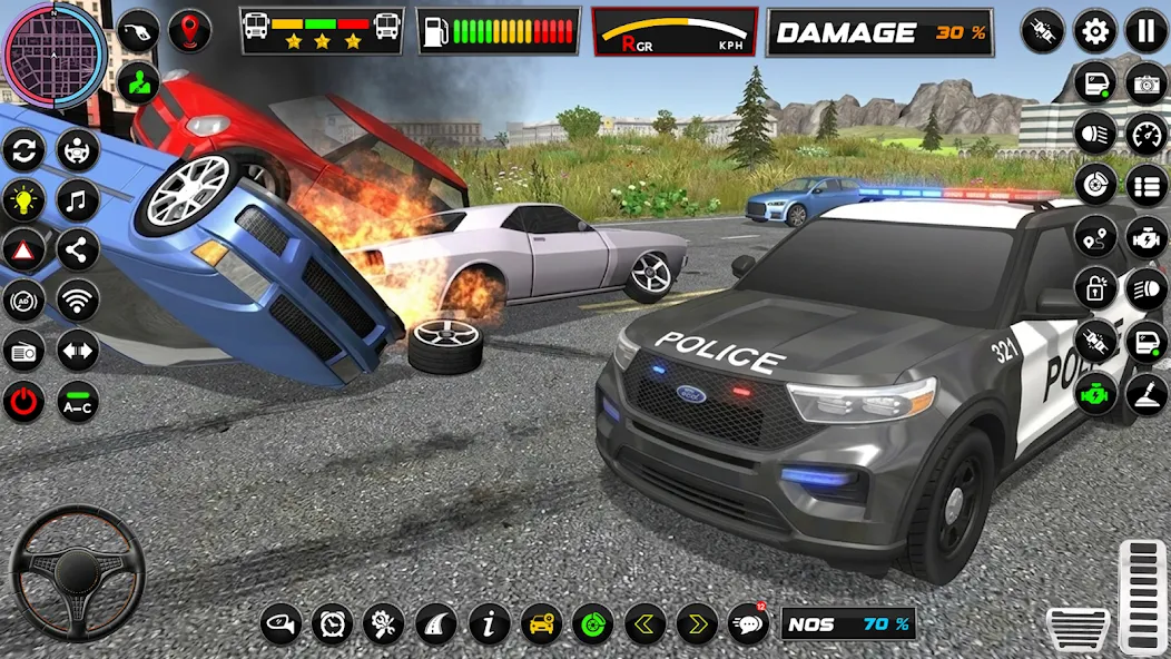 Police Car Driving: Cop Chase screenshot 4