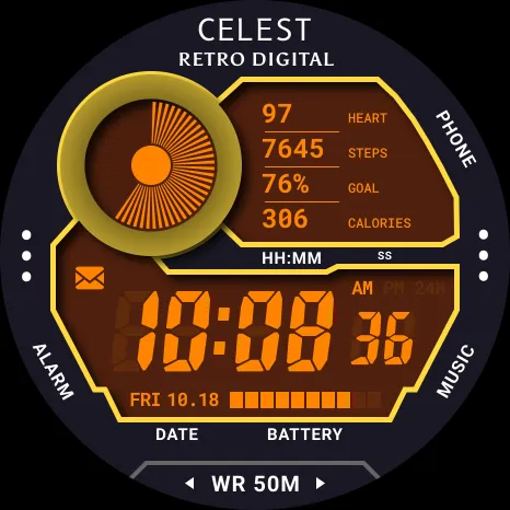 CELEST5536 Retro Digital Watch screenshot 21