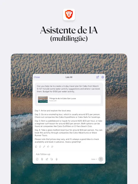Navegador web privado Brave screenshot 16