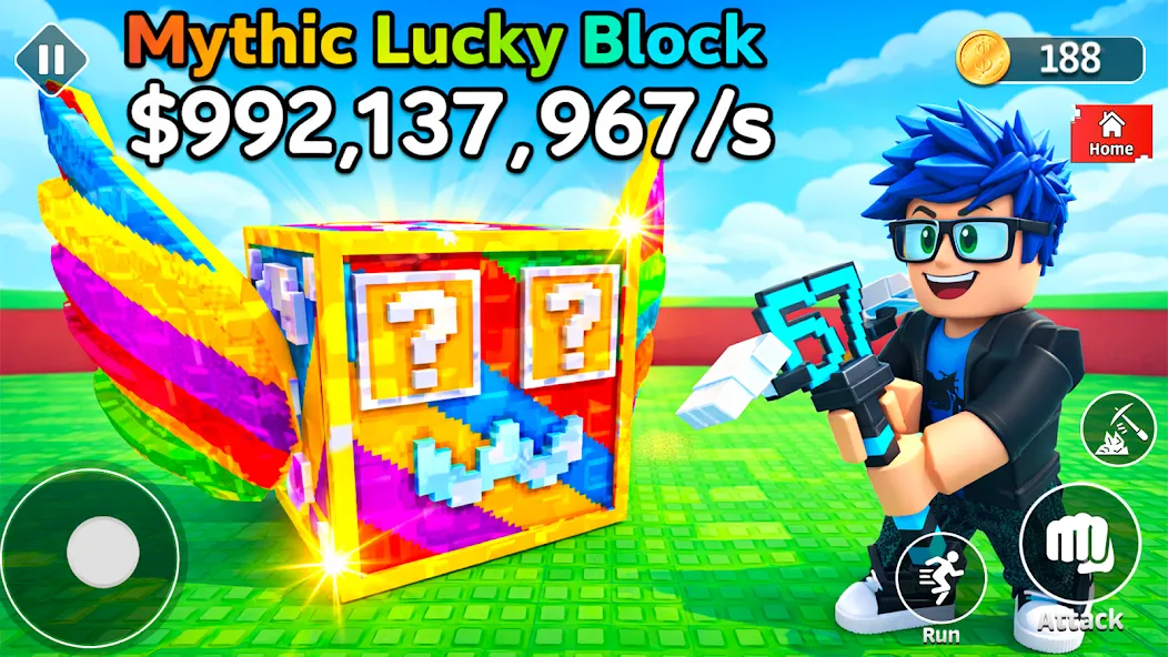 Lucky Block Breaker Game screenshot 5
