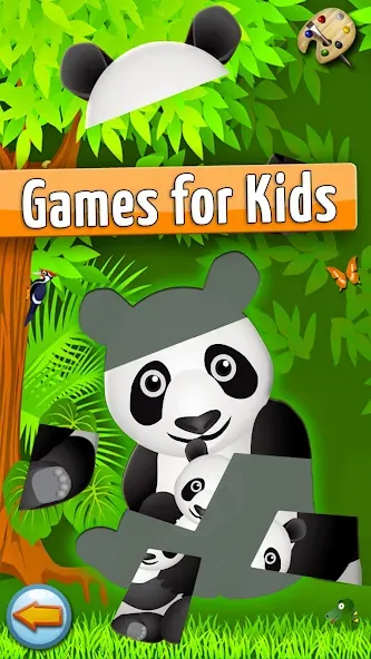Forest - Kids Coloring Puzzles screenshot 2