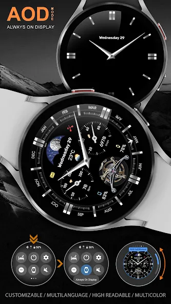 WFP 334 Business watch face screenshot 8