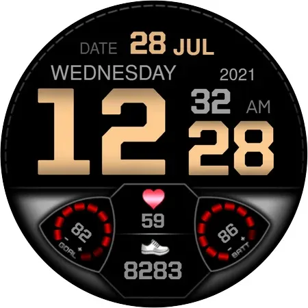 PW32 Time Digits Watch screenshot 20