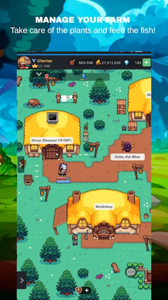 Mana Storia - Pixel MMORPG screenshot 1