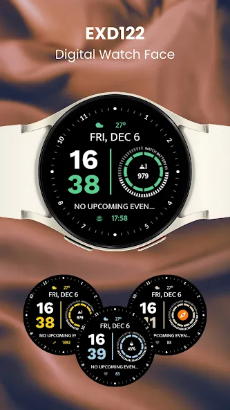 EXD122: Digital Watch Face screenshot 5
