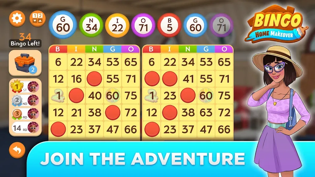 Bingo Home Makeover screenshot 2