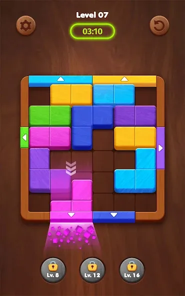 Block Escape Color Puzzle Game screenshot 10