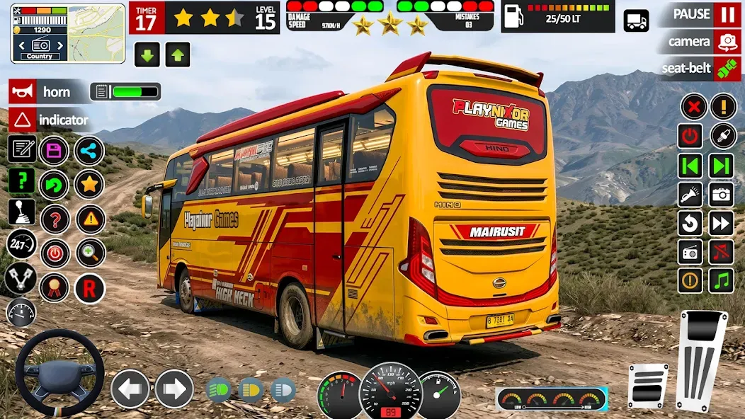 Offroad Bus Driving Impossible screenshot 6