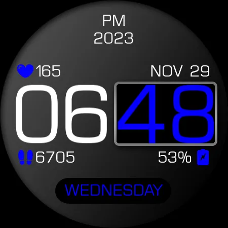 Key109 Digital Sport WatchFace screenshot 27