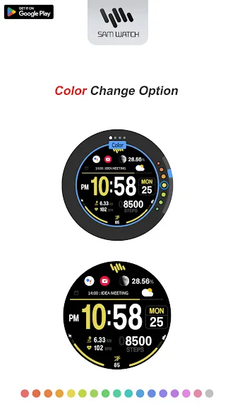 SamWatch PointColor 40 screenshot 4