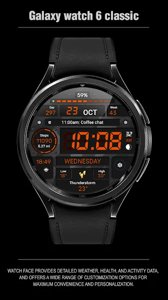 WFP 129 Military watch face screenshot 8