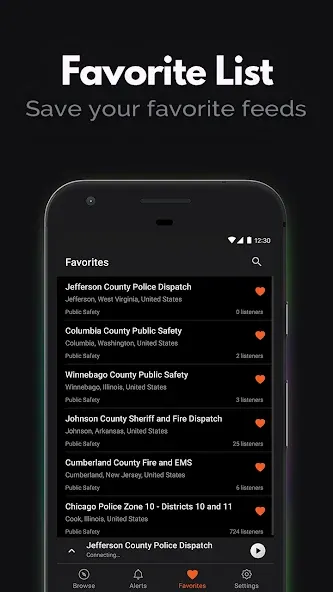 Police Scanner - Live Radio screenshot 6