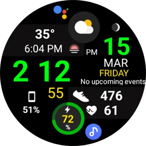 Colorful Digital WearOS NTV573 screenshot 31