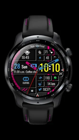 Digital Watch Face CUE105 screenshot 8