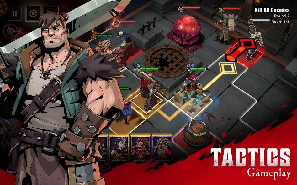 Grimguard Tactics: Fantasy RPG screenshot 11