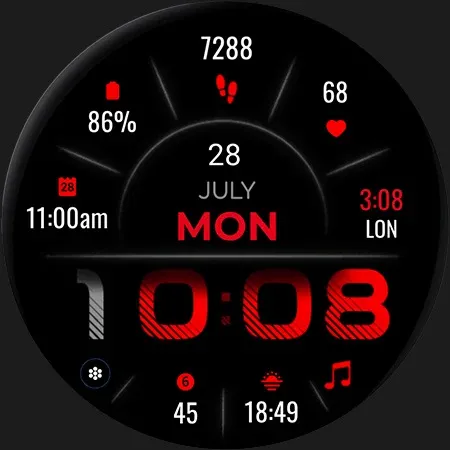 ML2U 127 Watch Face screenshot 25
