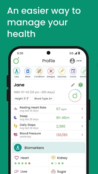 Guava: Health Tracker screenshot 1