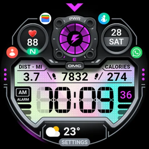 OMG 331 Retro Digital Watch screenshot 30