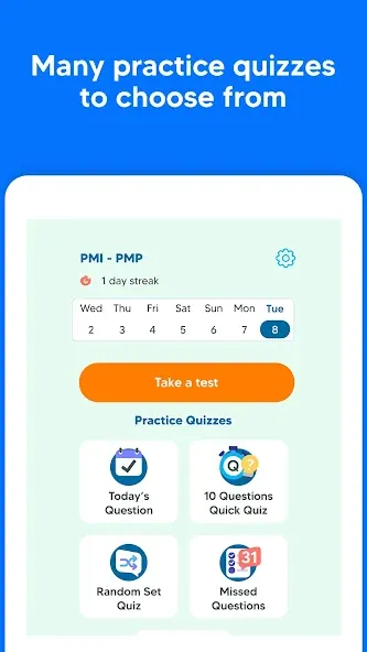 PMI PMP Exam Prep Test 2025 screenshot 21