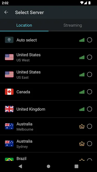 Secure VPN-Safer Internet screenshot 2