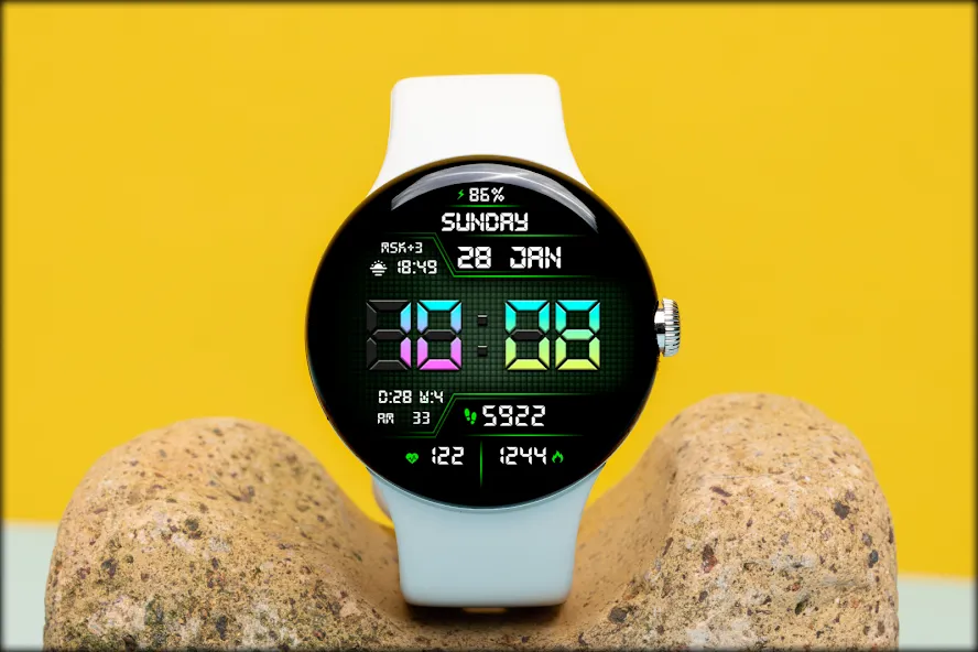 DIGI SARUMI URX74 Watch face screenshot 3