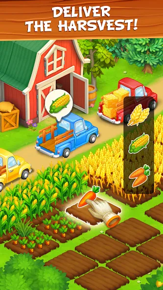Farm Town: Merge Village Story screenshot 8