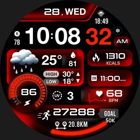 ML2U 261 Watch Face screenshot 29