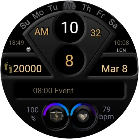 TSD49 Watch Face for Wear OS screenshot 18