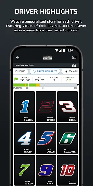 NASCAR MOBILE screenshot 4