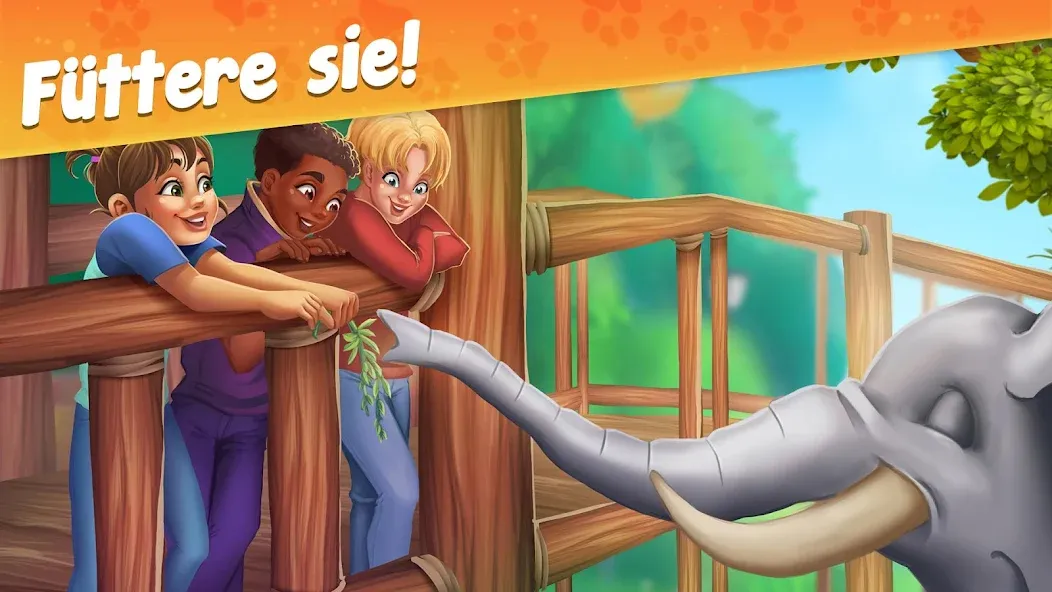Zoo Craft: Wilde Tiere Tycoon screenshot 2