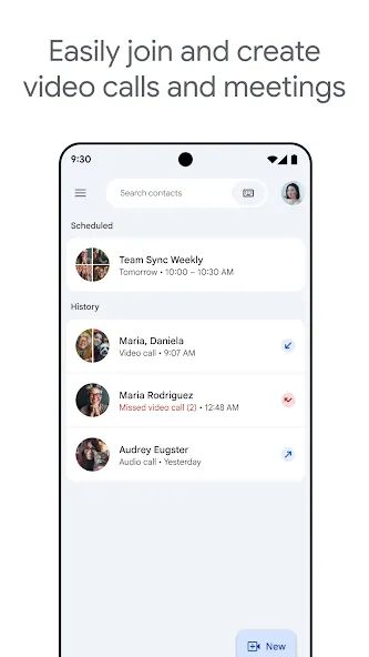 Google Meet screenshot 1
