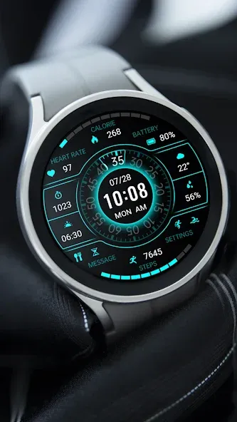Shimmer Turntable ZKin Watch screenshot 2