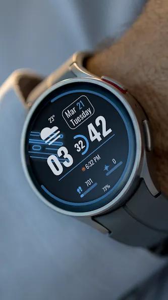 Minimalist Marvel Watch Face screenshot 3