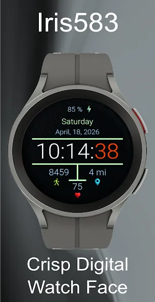 Iris583 Crisp Digital Watch screenshot 19