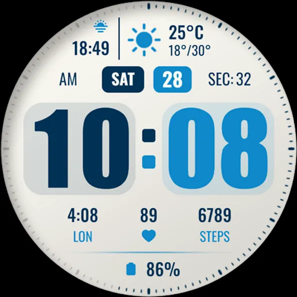 Watch face 10h08.com #145 screenshot 27
