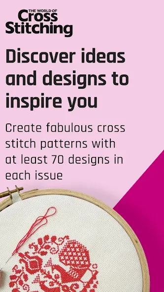 The World of Cross Stitching screenshot 1