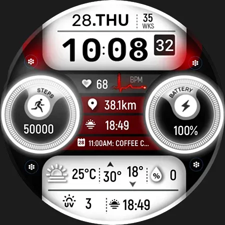 ML2U 297 Watch Face screenshot 32