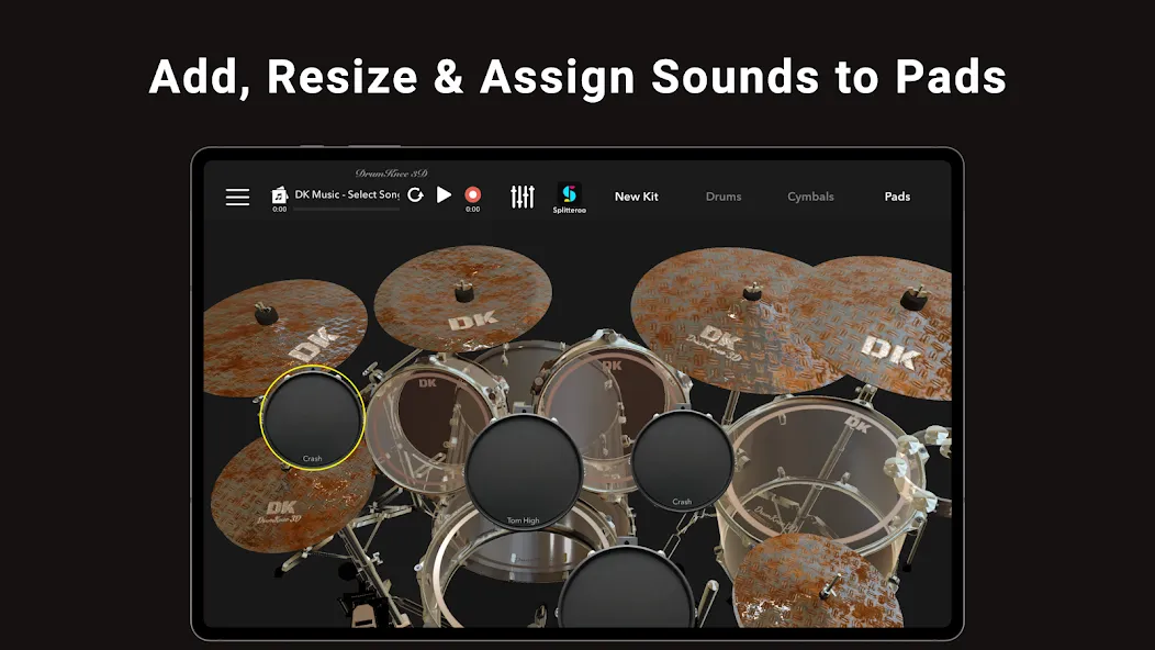 DrumKnee 3D Drums - Drum Set screenshot 7