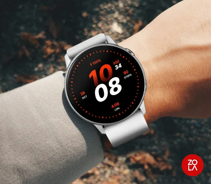Speed Digital Watch Face screenshot 3