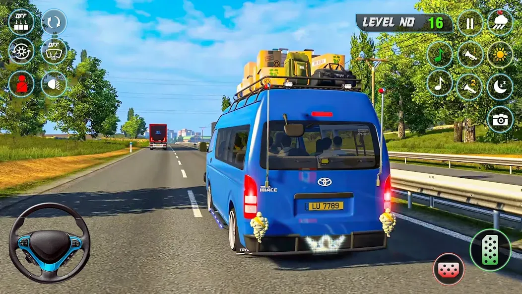 Mini Coach Bus 3d City Bus Sim screenshot 5