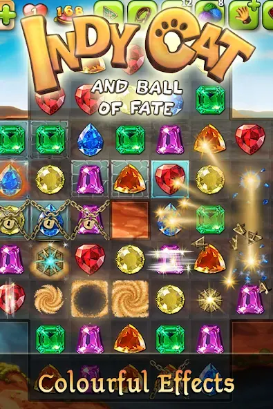Indy Cat Match 3 screenshot 2