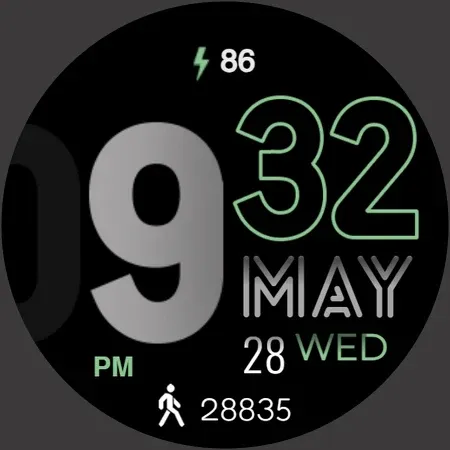 Digital Basic 4 Wear OS 5+ screenshot 39