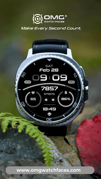 OMG 439 - Digital Watch Face screenshot 4