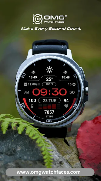 OMG 448 Weather Fitness Watch screenshot 4