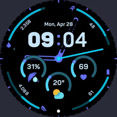 Umbra Hybrid Watch Face screenshot 25