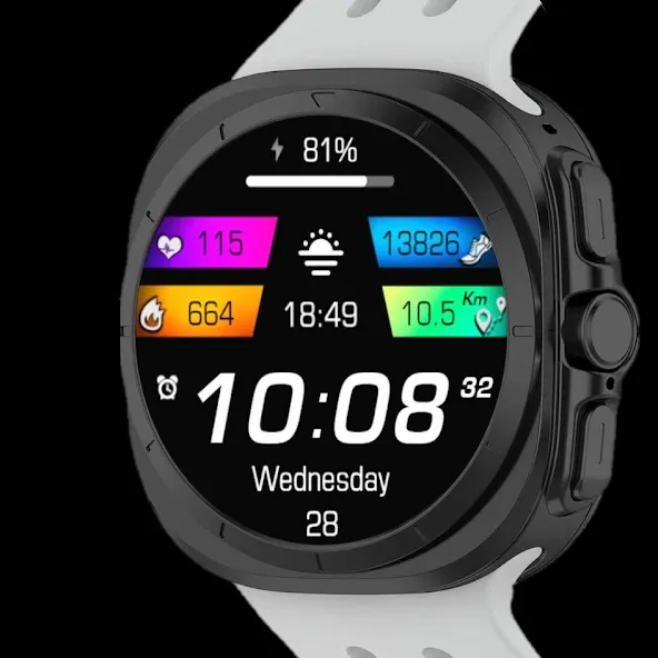 Colorful Fitness Tracker 33 screenshot 3