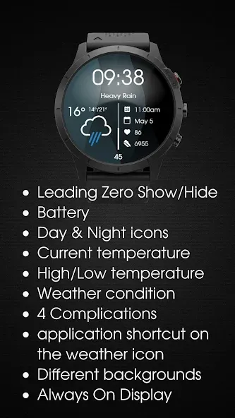 Digital Watchface D2 screenshot 2