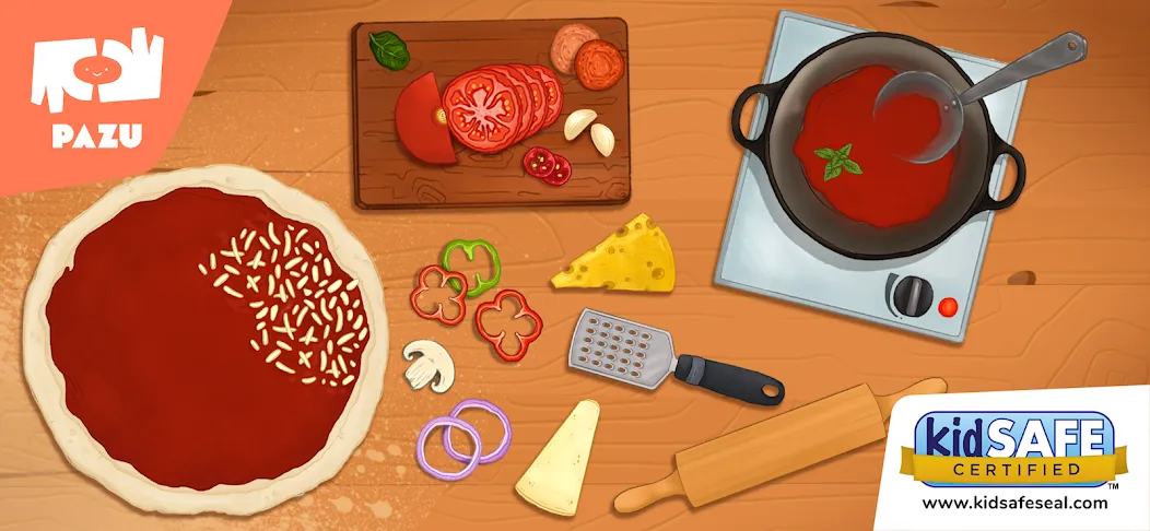 Kochspiele und Pizza machen screenshot 1