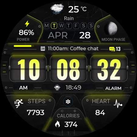 ES WR0022 – Sport Watch Face screenshot 31