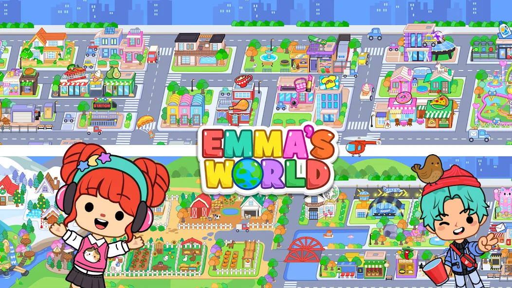 Emma's World Town & Family screenshot 2